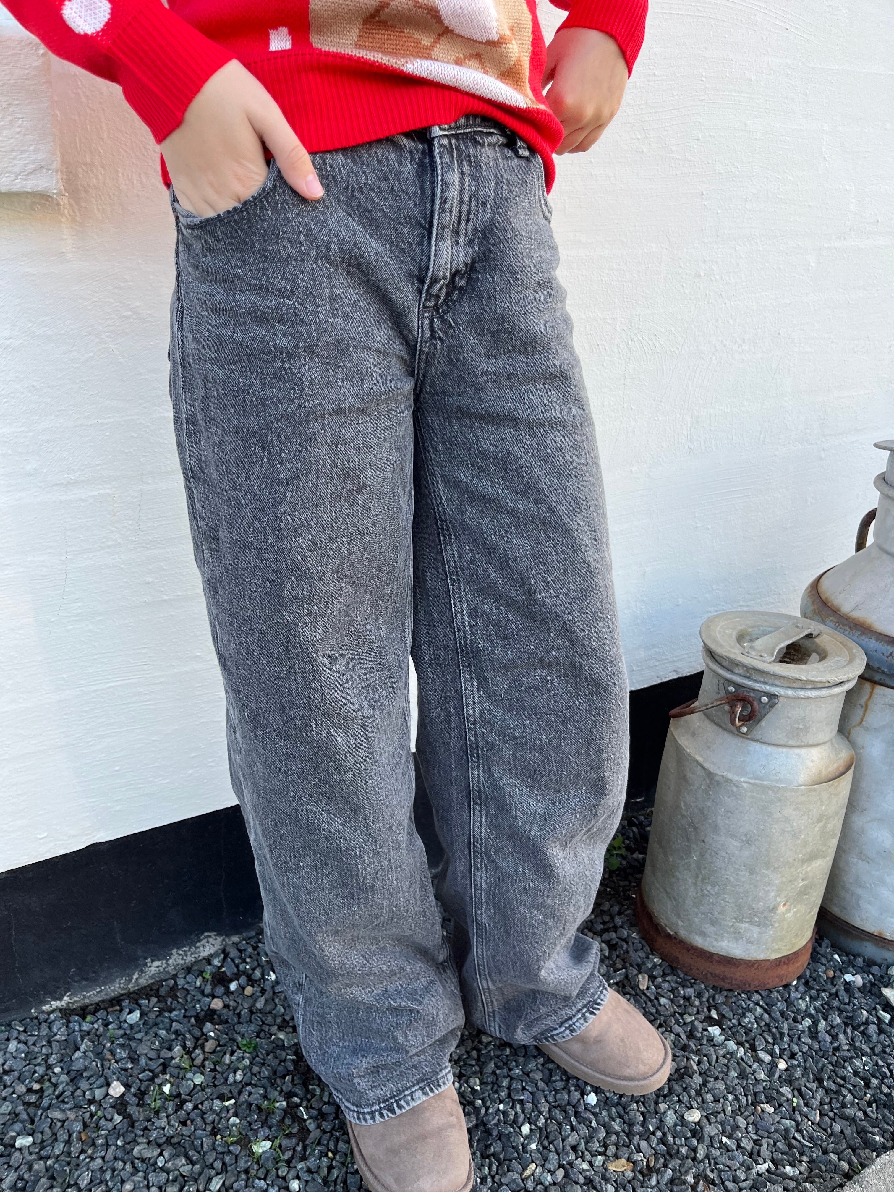 VMTESSA Girl Jeans - Medium Grey Denim